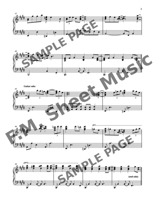 Don T Stop Advanced Piano By Fleetwood Mac F M Sheet Music Pop Arrangements By Jennifer